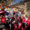 Equal Pay Day demonstration march through Dortmund city center