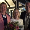 Group photo of the award ceremony of the Ulrich Teichler Prize for Dr. Julia Mergner: Prof. Liudvika Leisyte, Julia Mergner and Prof. Ulrich Teichler (from left to right)