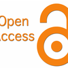 Orangener Schriftzug Open Access und die orangene Grafik eines offenes Schlosses