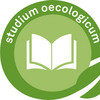 Key visual of the studium oecologicum with an icon of an open book.