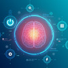 Schematische Darstellung des Neuromorphen Computings