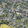 Schräges Satellitenbild - Stadtteil Poll, Köln (Google Earth)