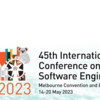 Logo for the 43th International Conference on Software Engineering including Melbourne Cityscape, a kangaroo, and a koala