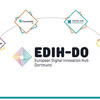 A graphic about the new "European Digital Innovation Hub Dortmund" with the logos of the associated institutions.