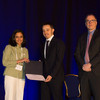 Dr. Davide Bossini at the Early Career Awards ceremony.