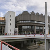 The University Library seen from the Mensa Bridge.